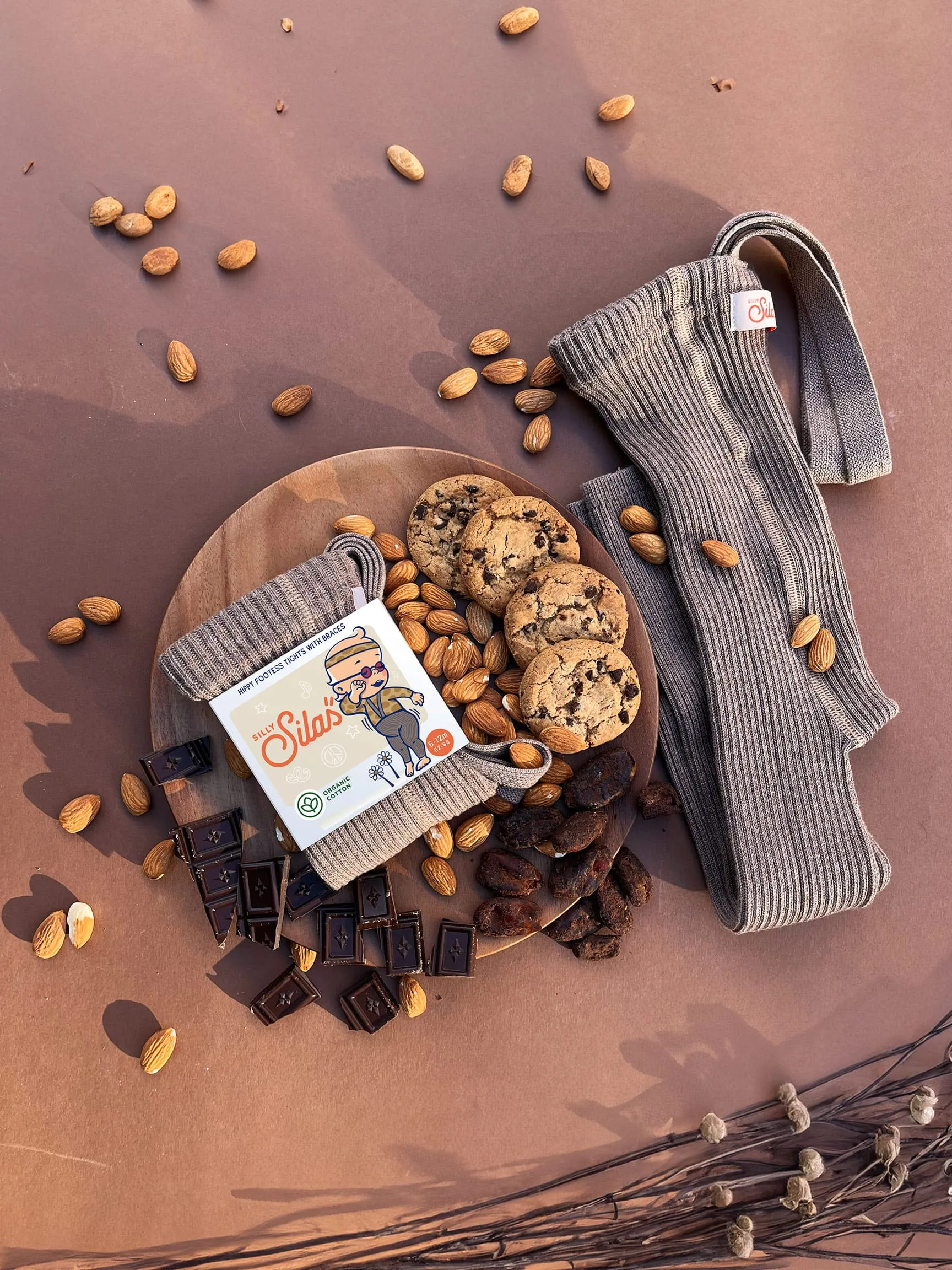 Collants à bretelles sans pieds Hippy | Cocoa – Silly Silas