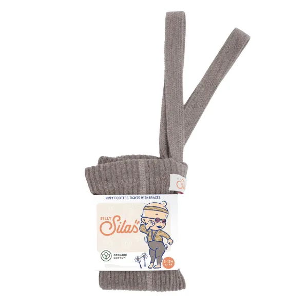 Collants à bretelles sans pieds Hippy | Cocoa – Silly Silas – Image 6