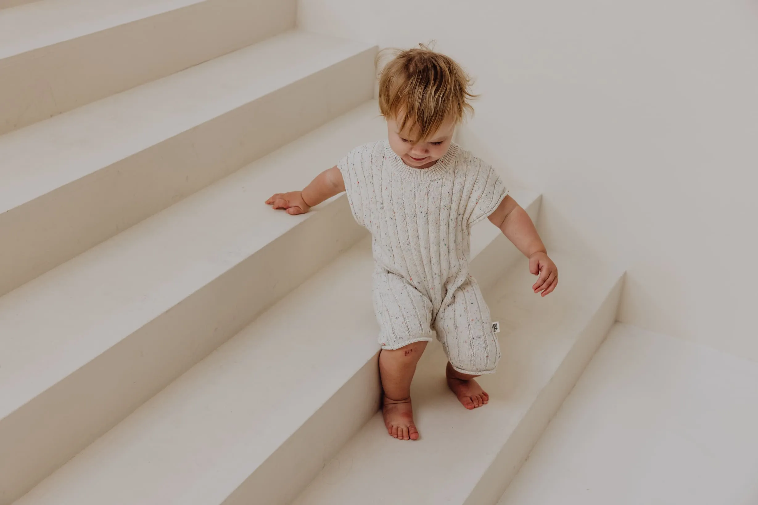 Combishort en maille bébé | Confetti – Finch and Fable – Image 5