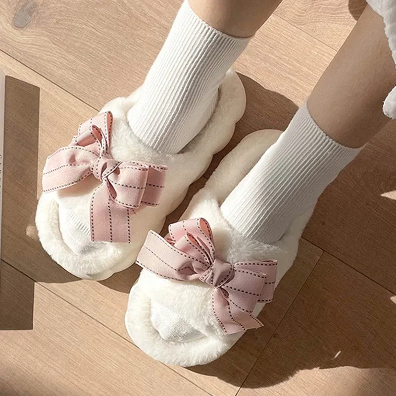 Chausson Femme Chic Nœud-Papillon – Image 2