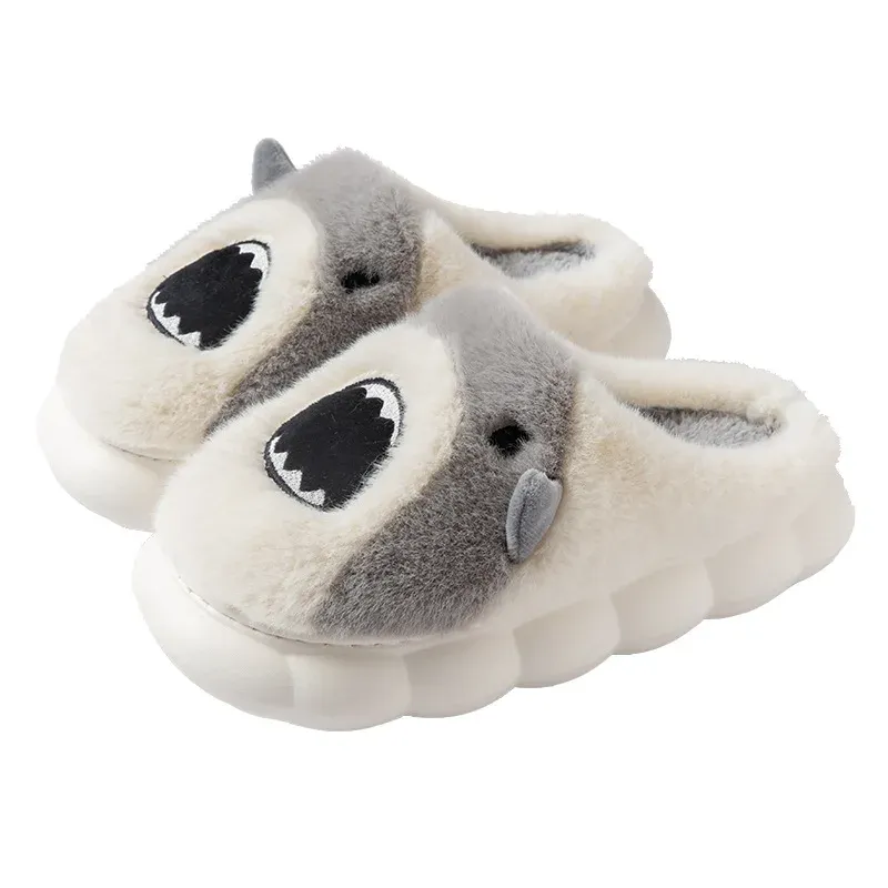 Chausson Chaud Animaux Requin Mule – Image 3