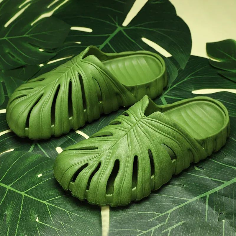 Claquette Crocs Monstera