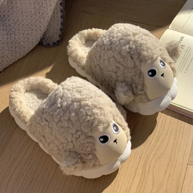 Chausson Peluche Animaux Mouton – Image 8