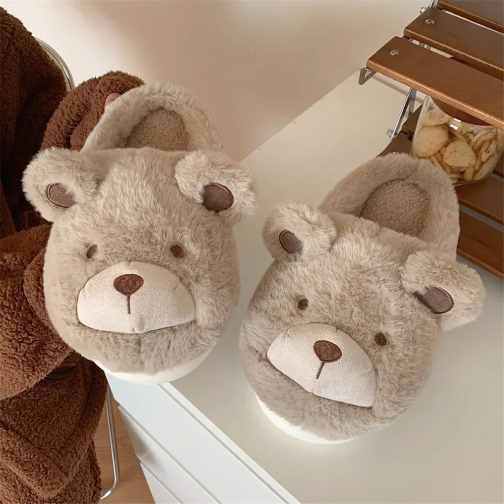 Chausson Animaux Ourson Peluche – Image 2