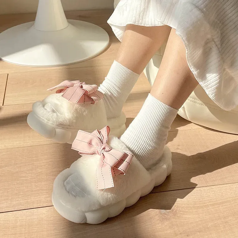 Chausson Femme Chic Nœud-Papillon – Image 3