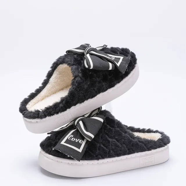 Chausson Moumoute Femme Noeud Papillon – Image 9