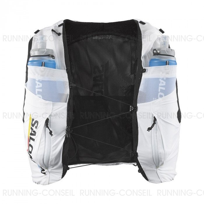 Gilet Salomon SENSE PRO 10 RACE FLAG BLACK/WHITE