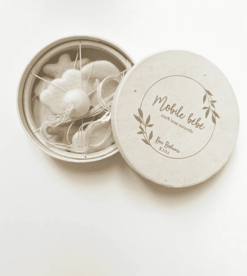 Mobile bébé décoratif | Lunes et étoiles – Bee bohème – Image 3