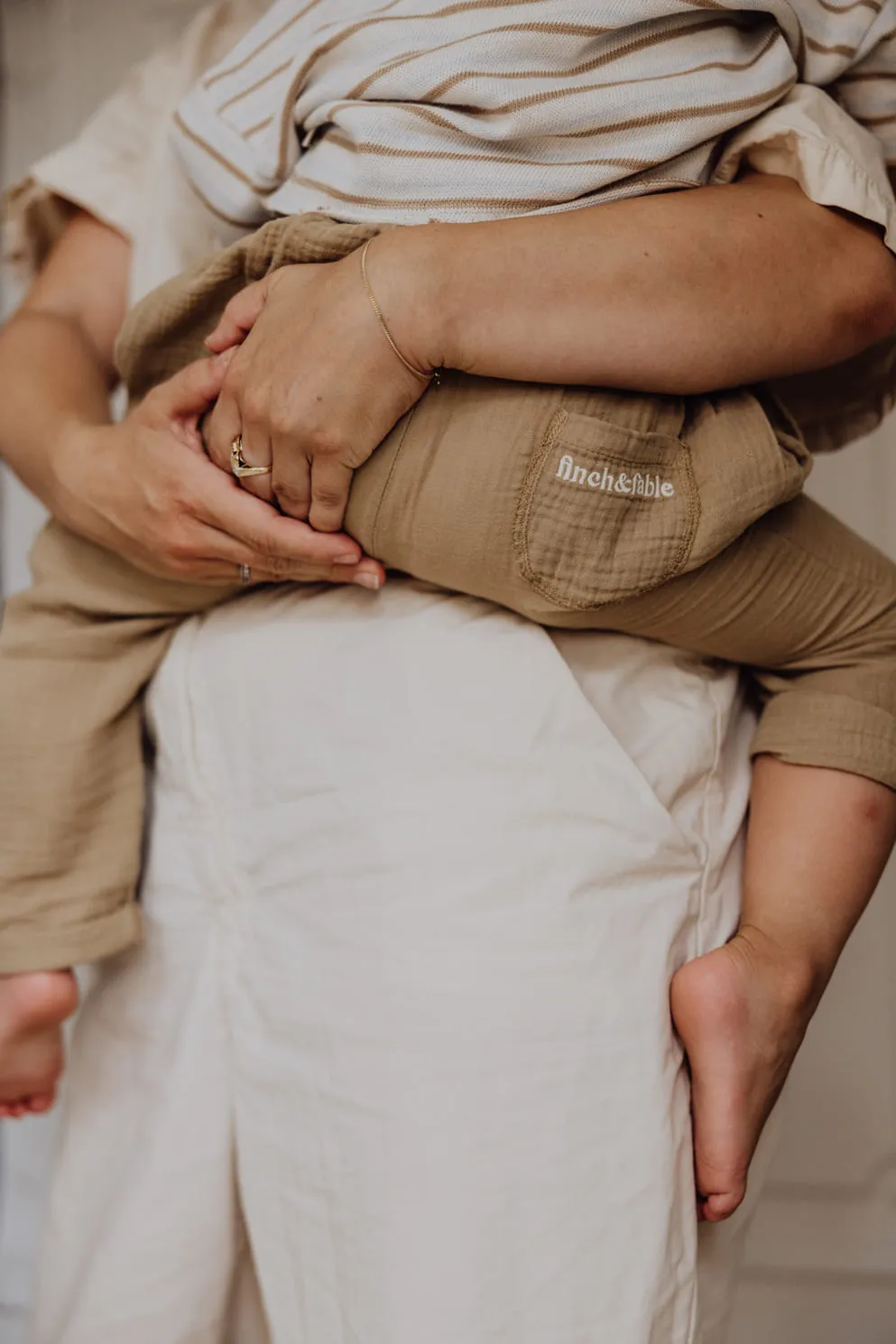 Pantalon été gaze de coton enfant – Finch and Fable – Image 3