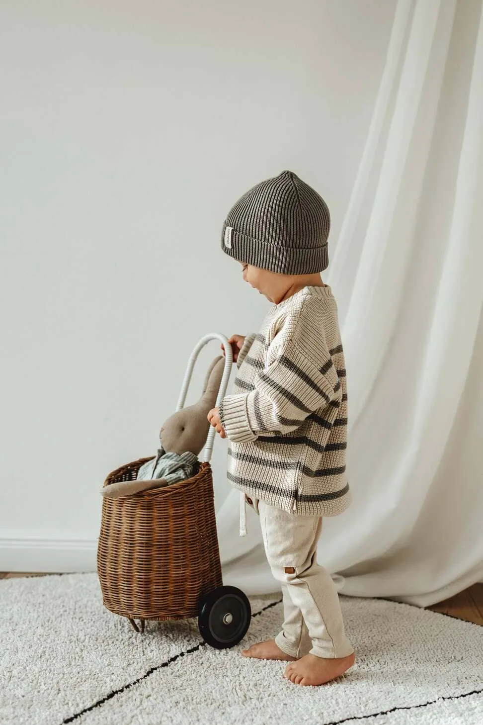 Pull bébé oversize | Rayures – Guapoo – Image 2