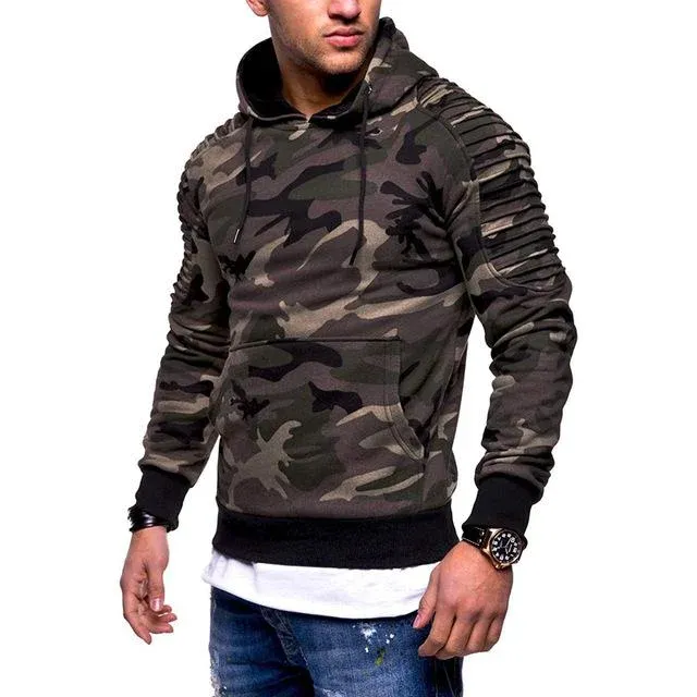 Sweat à capuche camouflage – Image 2