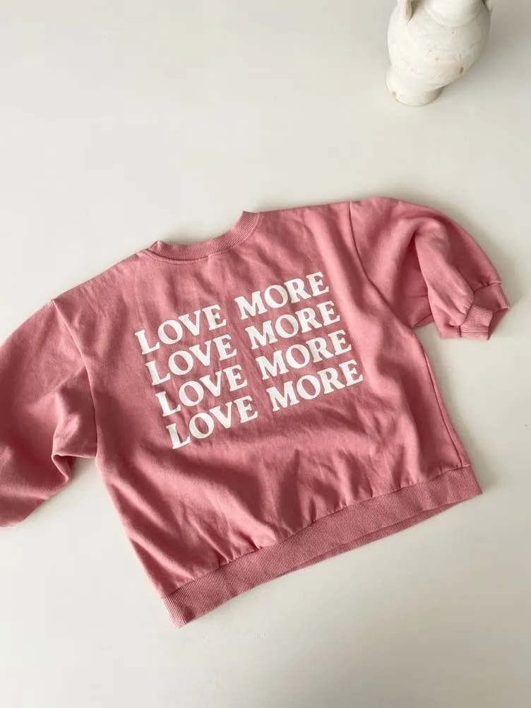 Sweat enfant oversize | More Love – Image 6
