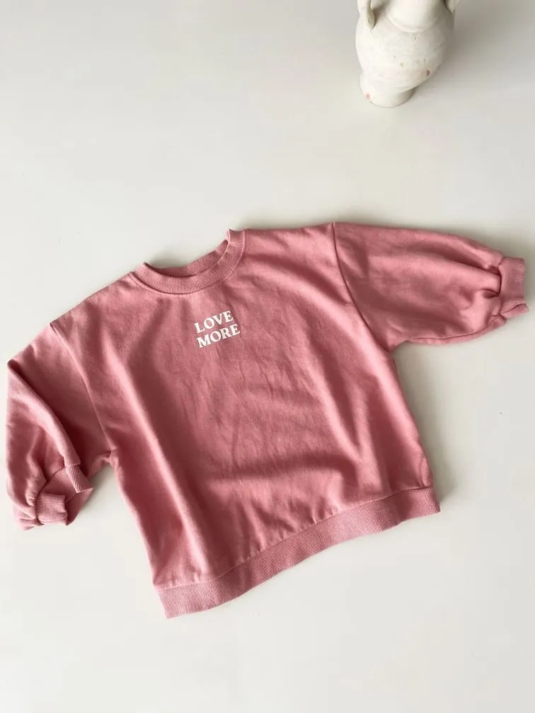 Sweat enfant oversize | More Love – Image 2