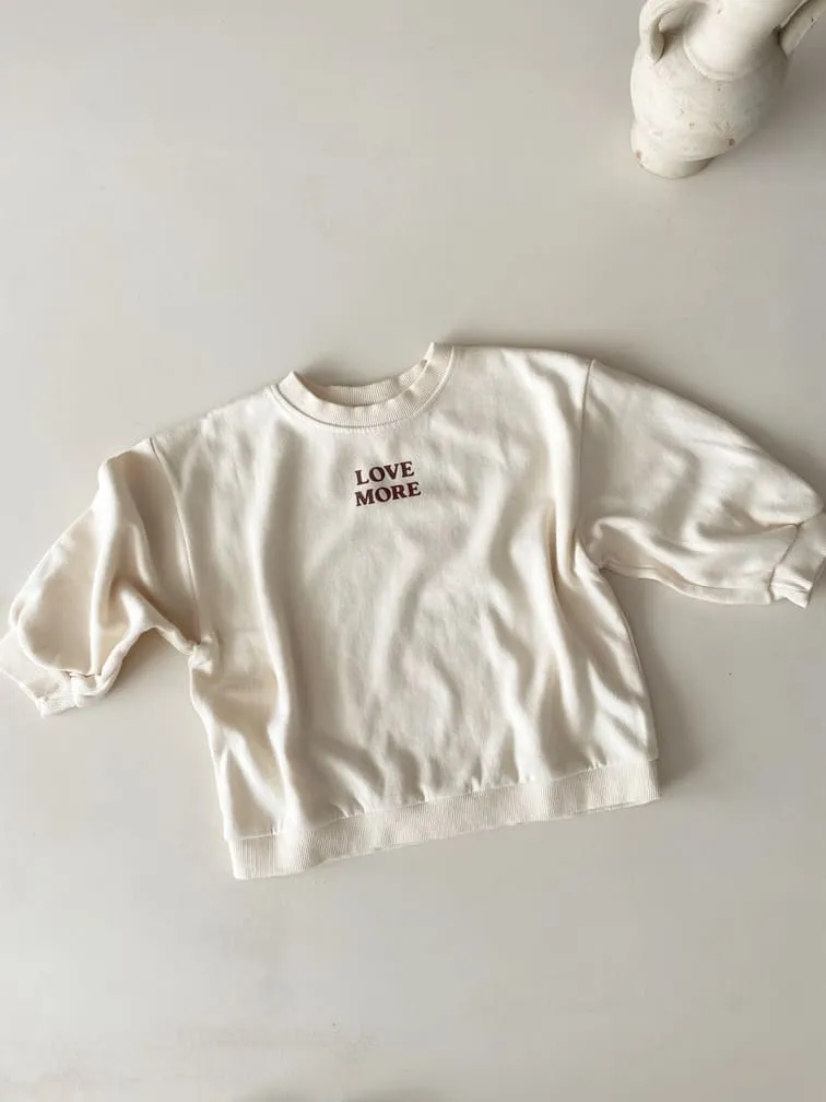 Sweat enfant oversize | More Love – Image 5