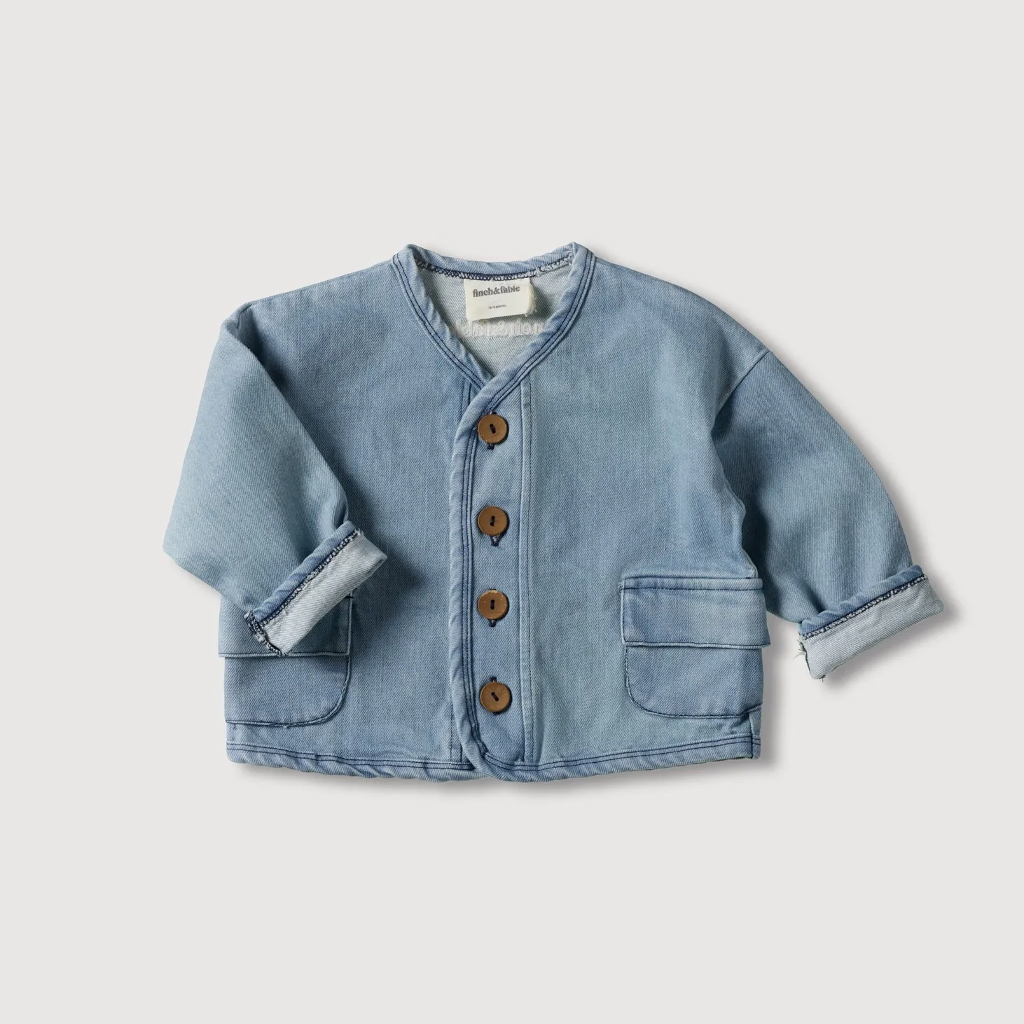 Veste en jean mixte bébé enfant – Finch and Fable – Image 3