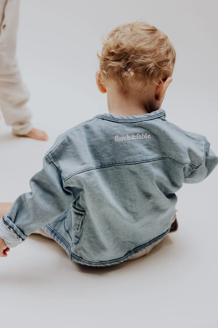 Veste en jean mixte bébé enfant – Finch and Fable – Image 4