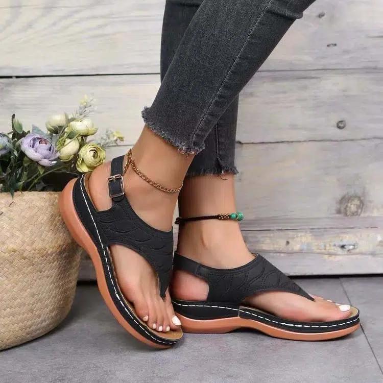 Sandale orthopédique d’été pour un confort maximal pour femme – Image 2