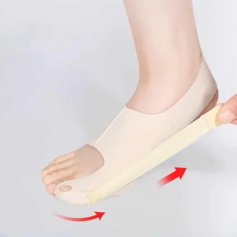 Chaussette orthopédique homme pour hallux valgus côté droit – Image 2