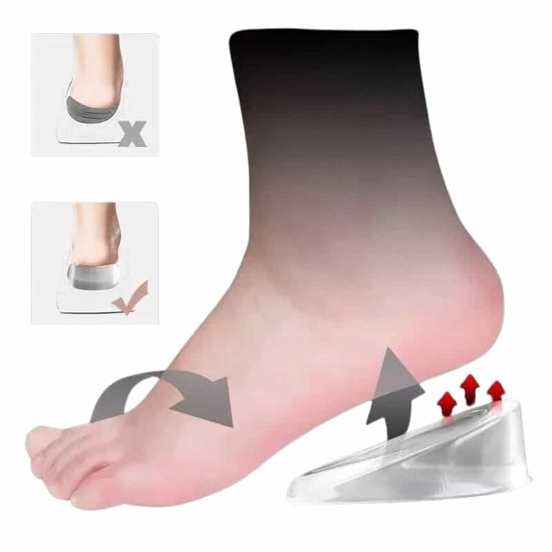 Talonnette orthopédique élastique et transparente – Image 3