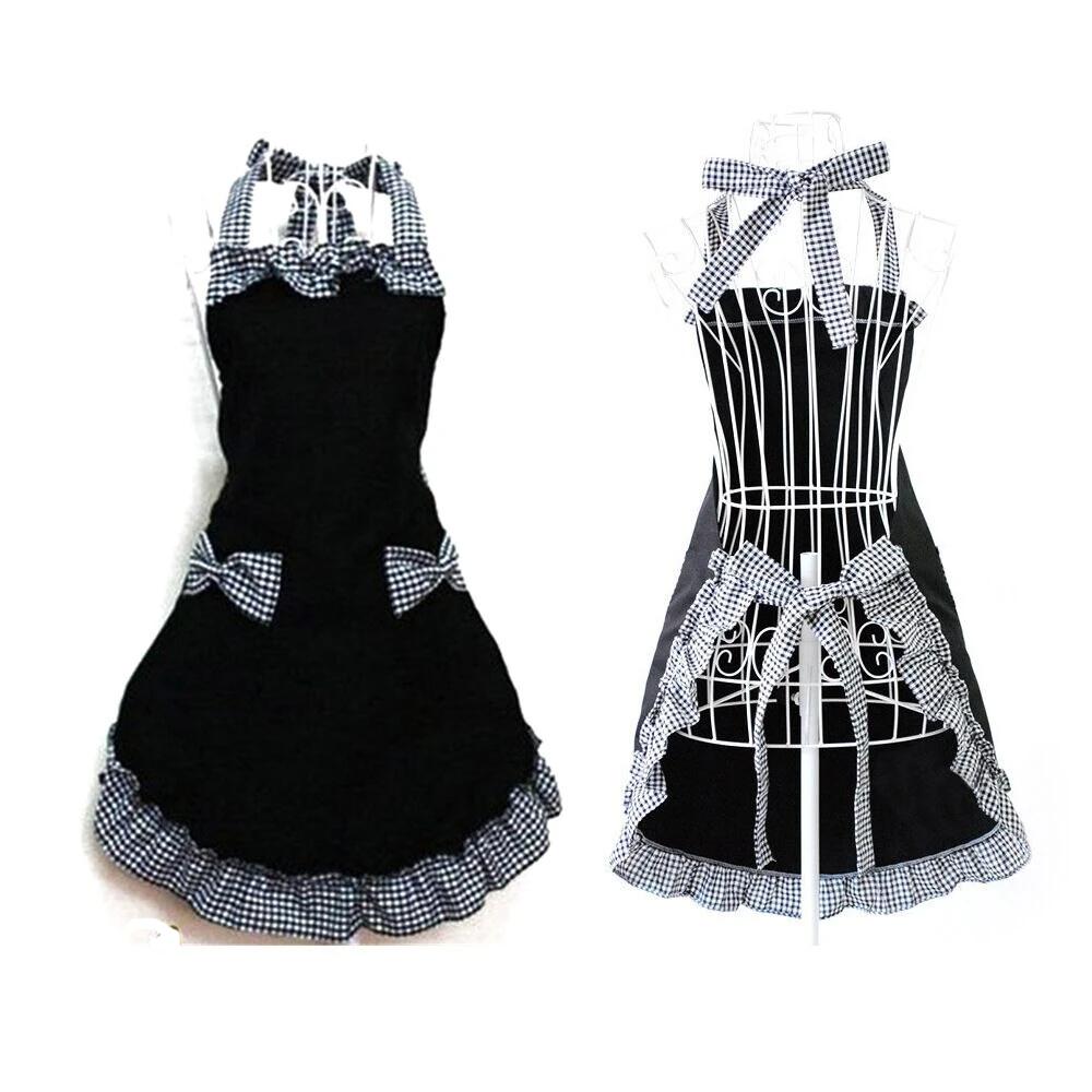 Tablier vintage avec motif pin-up de cuisine – Image 2