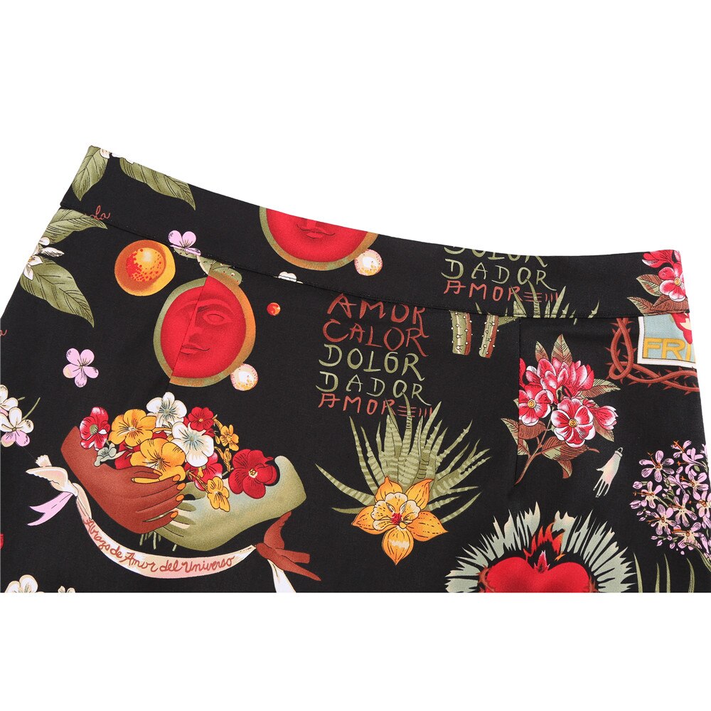 Jupe vintage mini noire Frida – Image 5