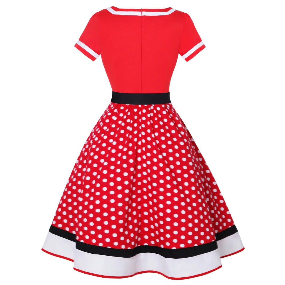 Robe Pin-Up écarlate – Image 3