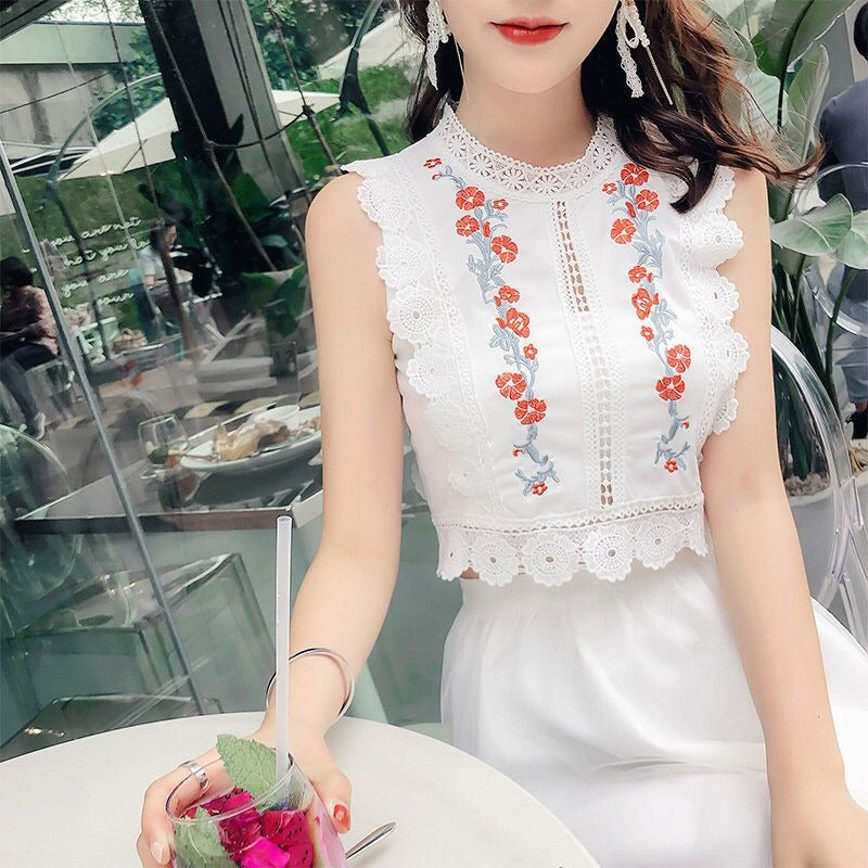 Haut vintage pour femme – Image 3