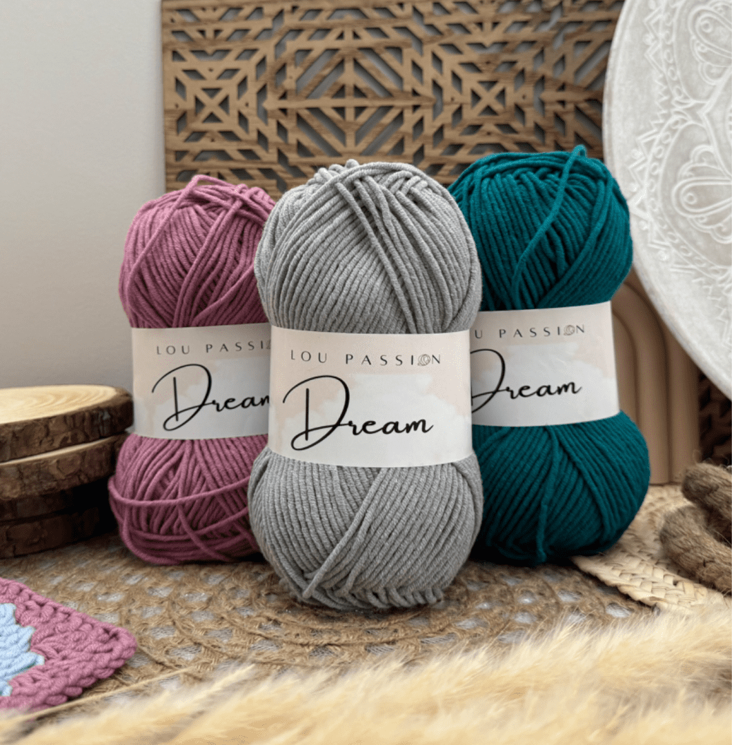 Pelote Dream 100gr-160 m Vert pastel 79 – Image 2