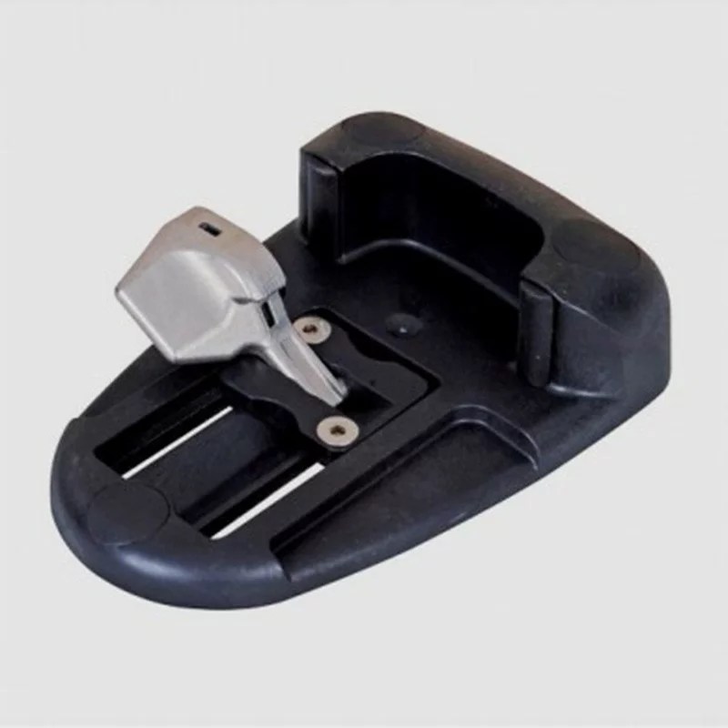 Sabot de portail en composite butée réglable