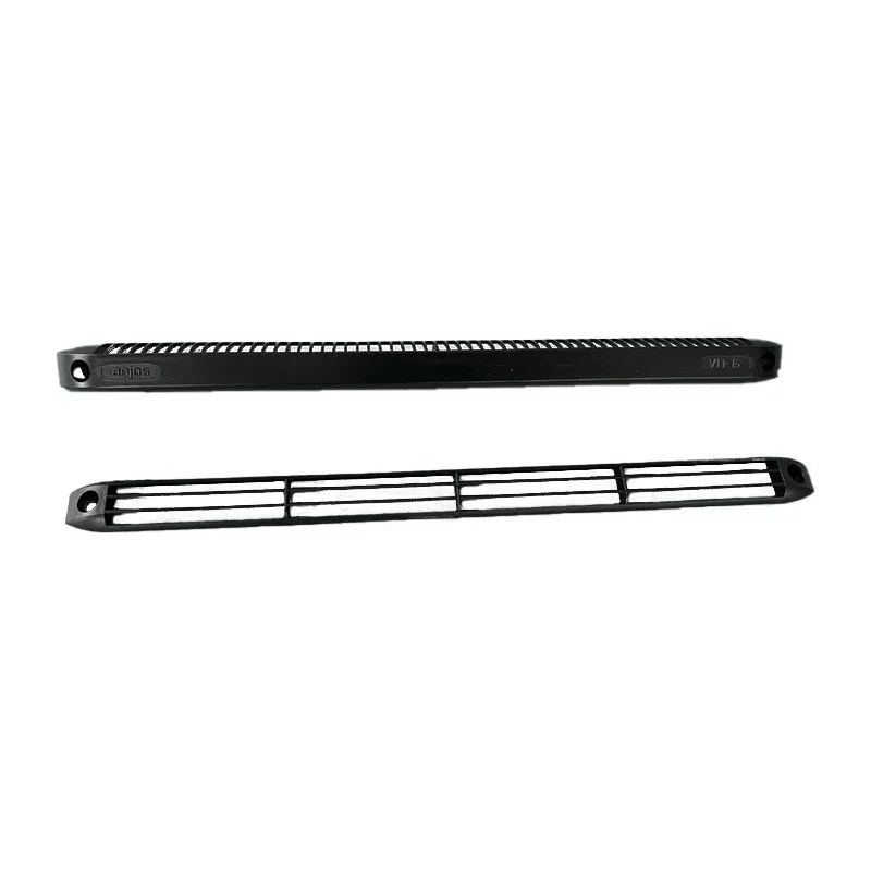 Grille entrée d’air Noir réglable 15/22/30 + capuchon noir exterieur