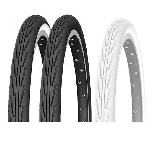 Pneu VTC Michelin city 500a city-j noir-blanc tr (20 x 1 1-2) (40-440)