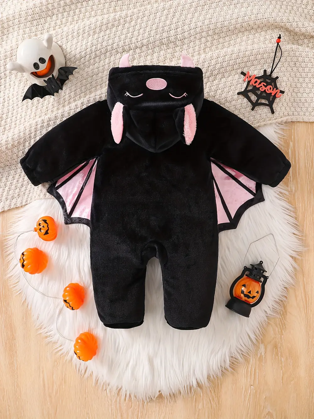 Combinaison Pilou Pilou Bébé Lapin à Capuche – Douce et Chaude pour Hiver – Image 2