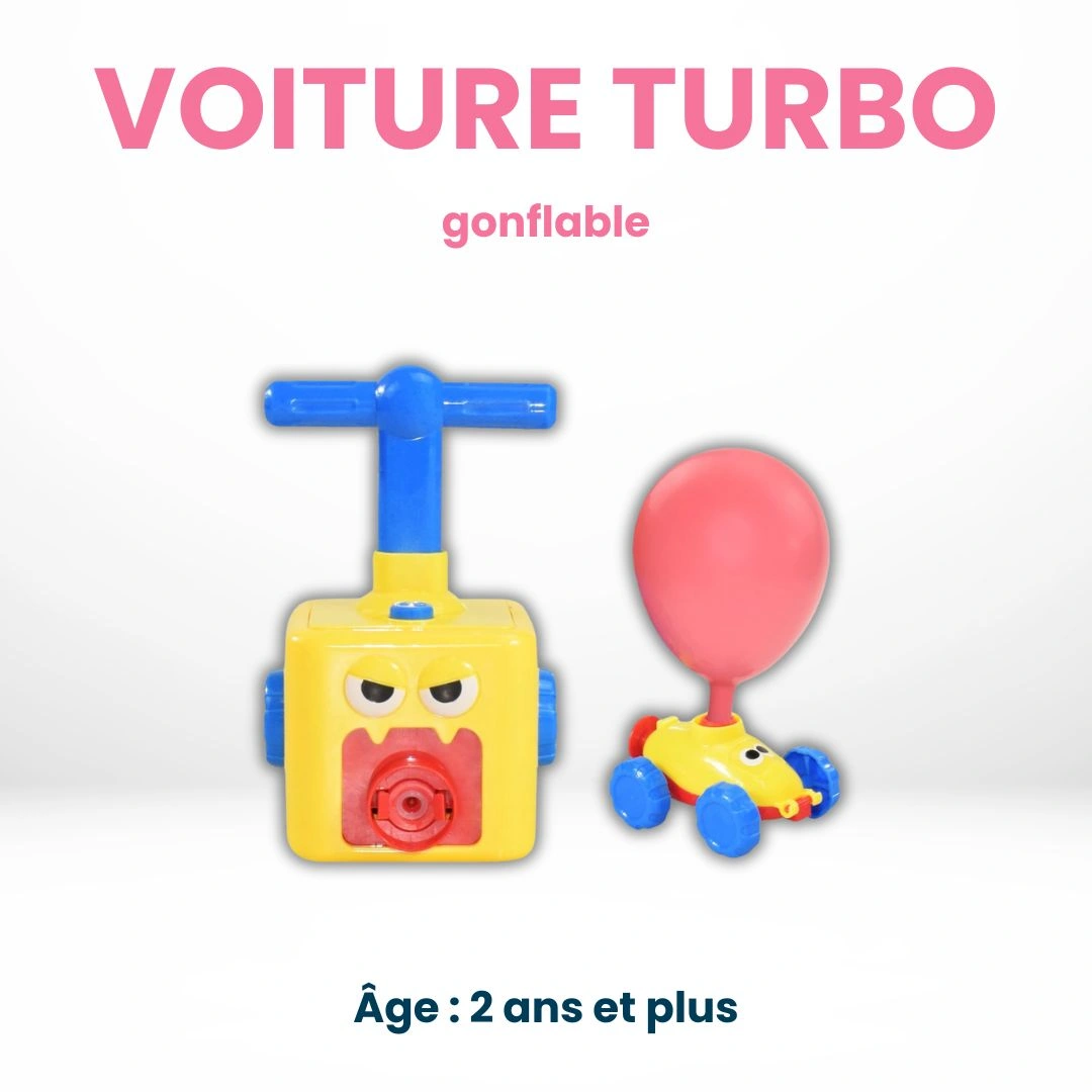 Voiture Turbo Gonflable