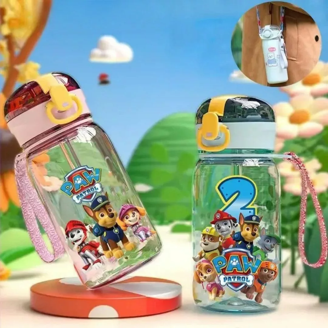 Gourde pat patrouille – Idéale école et sorties – Incassable, légère, adorée des enfants – Image 2