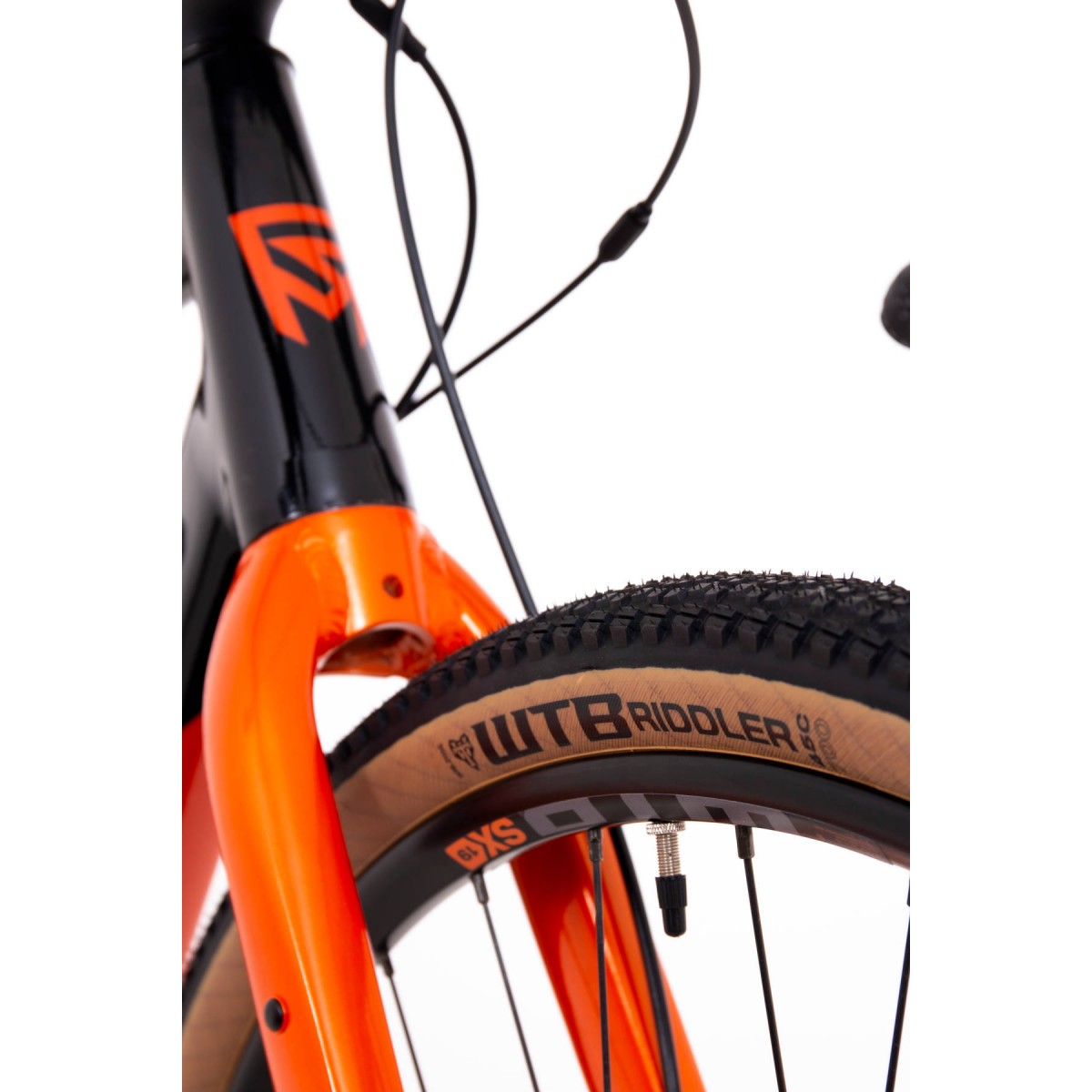 Vélo Gravel RockMachine GravelRide 200 Noir / Gris / Orange – Image 6