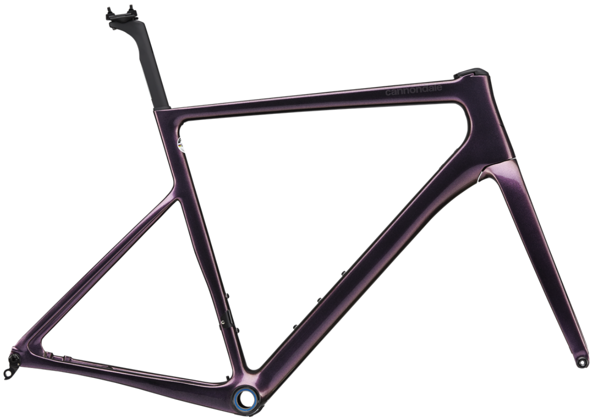 Cadre Vélo Route Cannondale SuperSix Evo Hi-Mod Disc Rainbow Trout