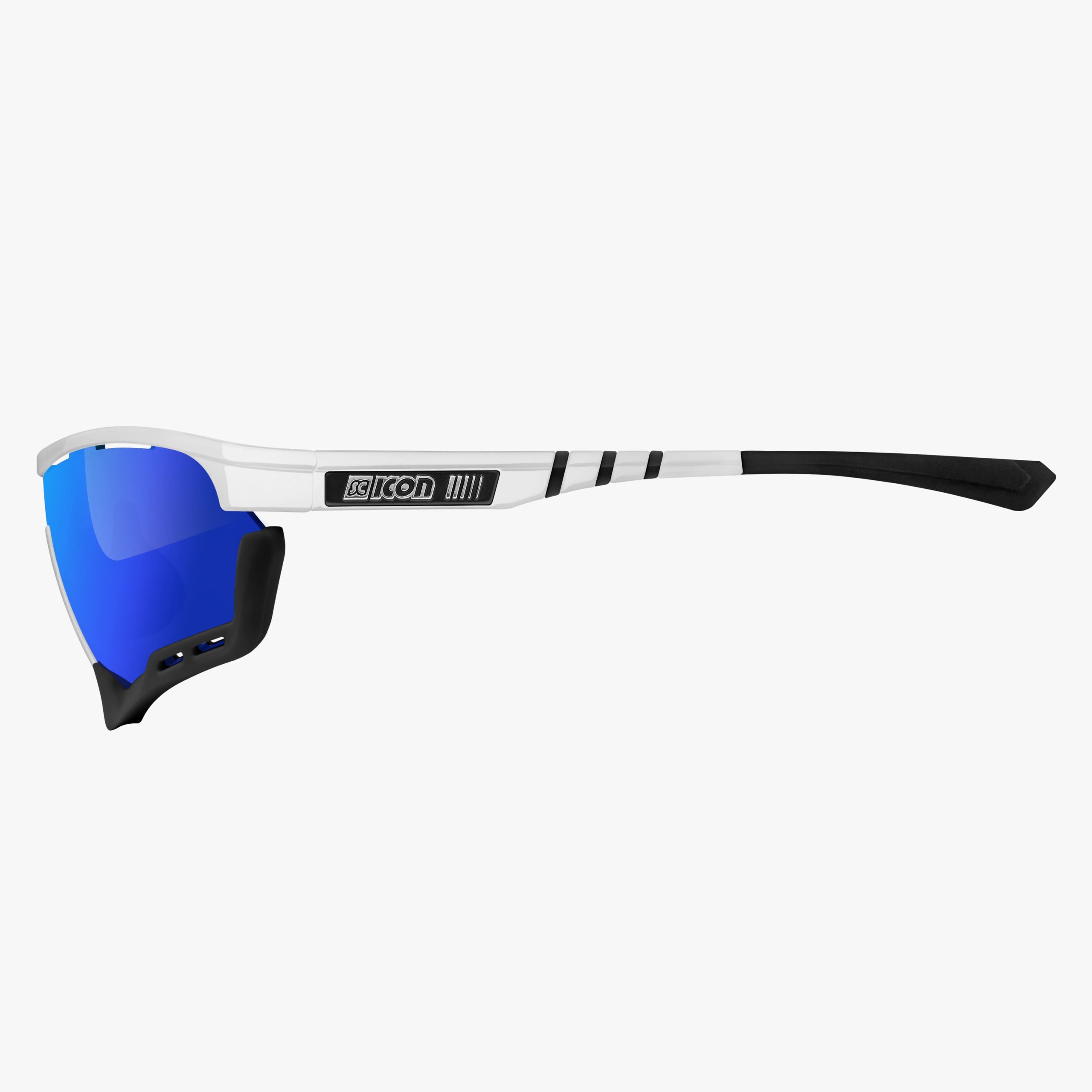 Lunettes Scicon Aerotech XXL Blanc Gloss / Bleu Miroir SCNPP – Image 3