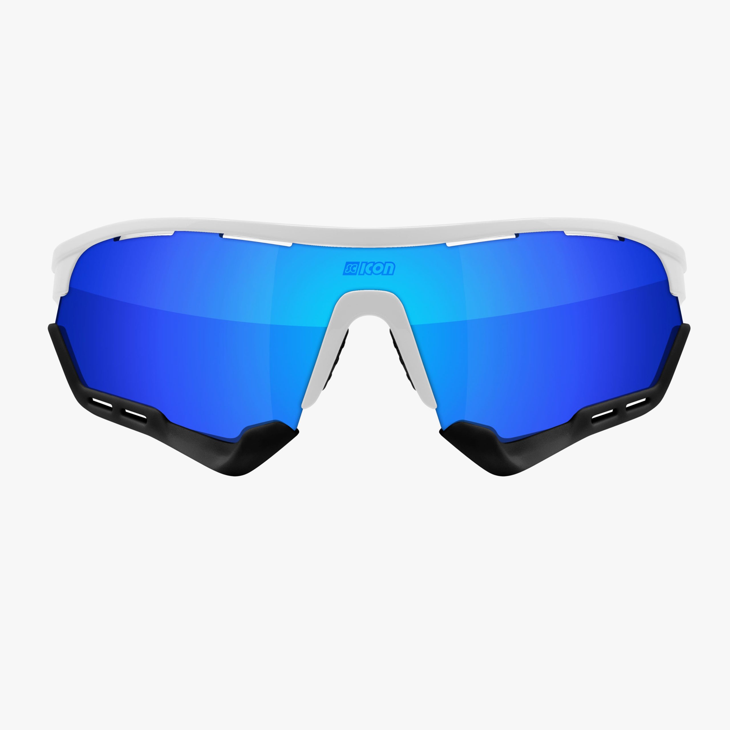 Lunettes Scicon Aerotech XXL Blanc Gloss / Bleu Miroir SCNPP – Image 2