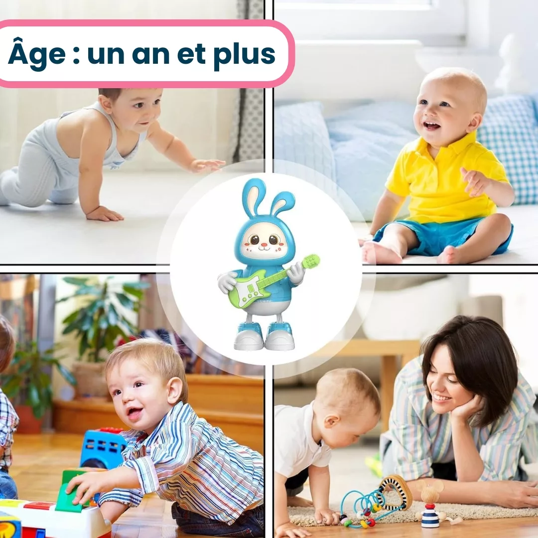 Lapin Guitariste Lumineux – Image 3