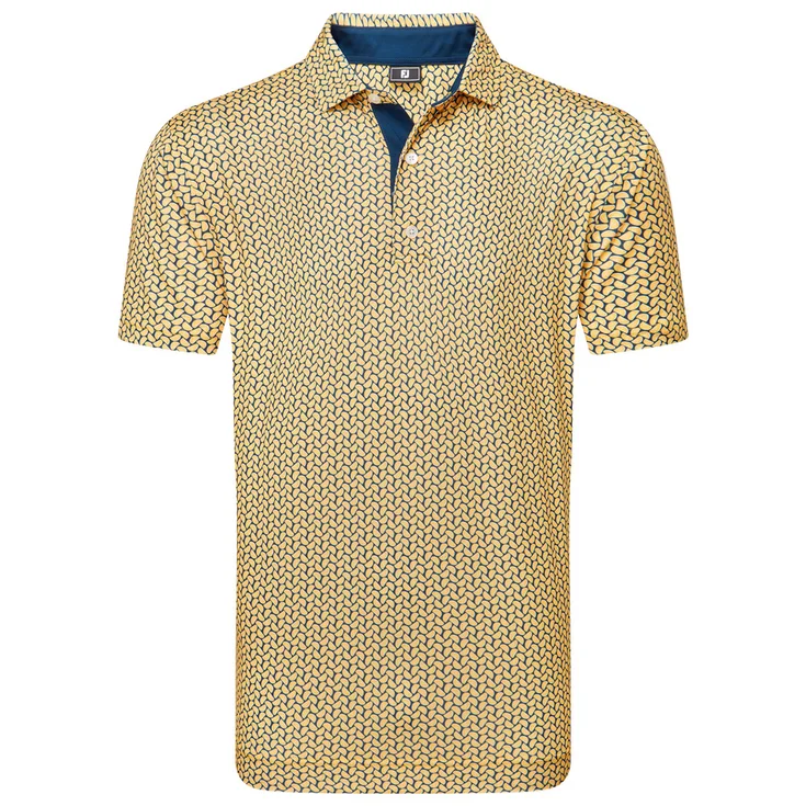 Polo Footjoy Citrus Print Lisle