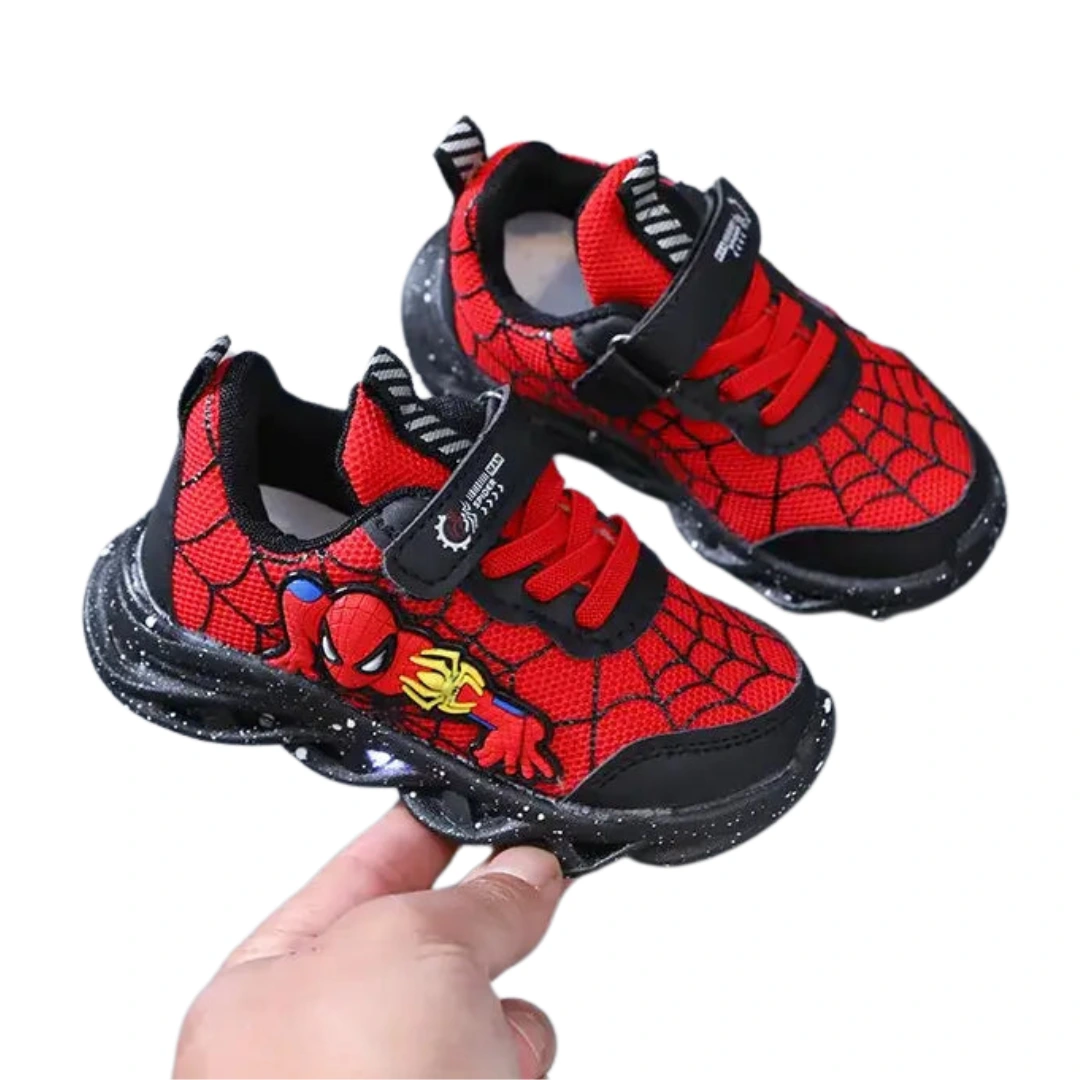 Baskets Spiderman Lumineuses Garçon – Baskets LED – Image 9