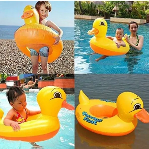 Canard Géant Gonflable – Flotteur Piscine 180x170 Cm, PVC Ultra-épais, Chaise Lounge Pour Adultes Et Ados