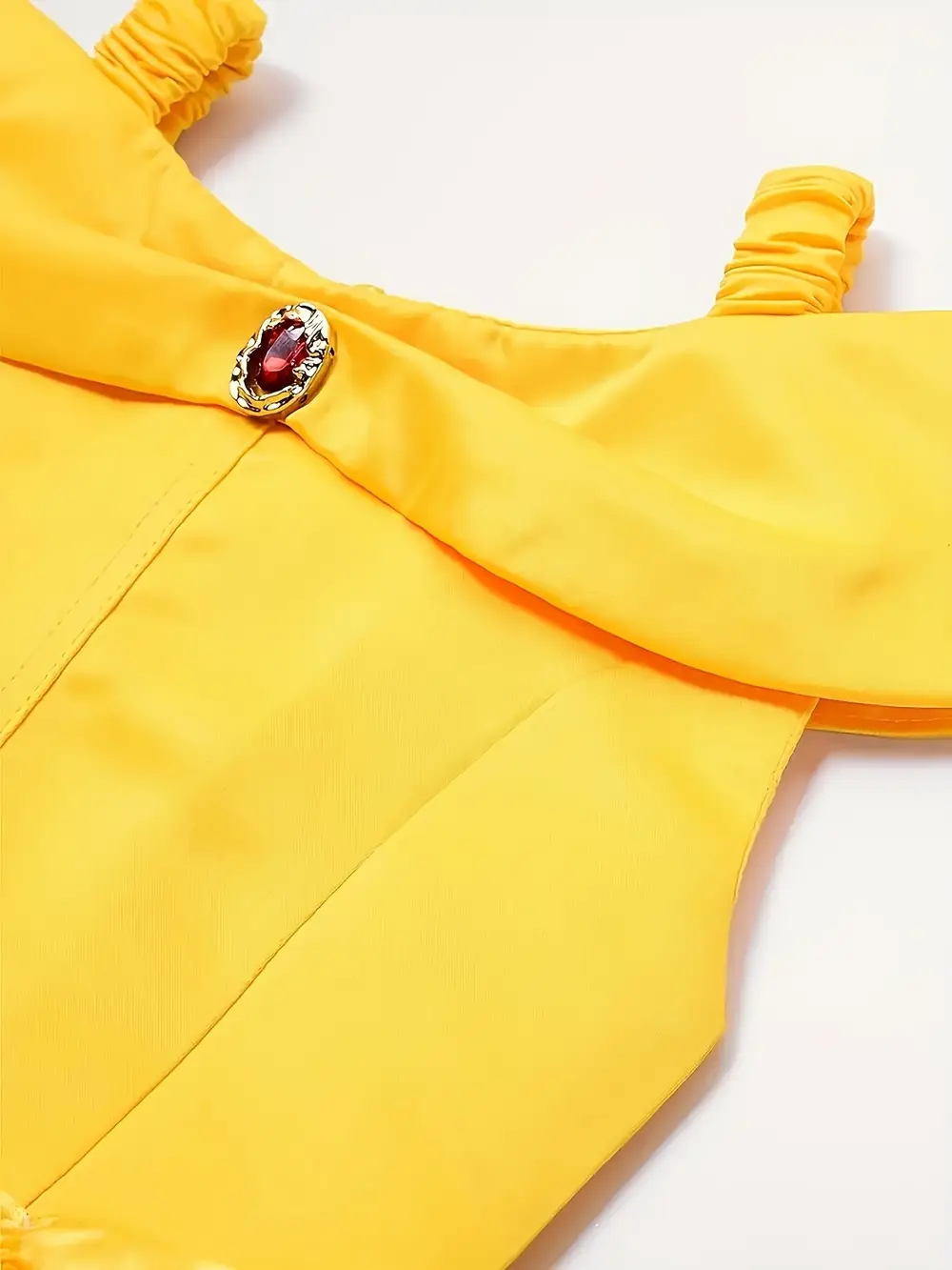 Déguisement princesse fille 9 pièces – robe conte de fées avec accessoires charme – Image 4