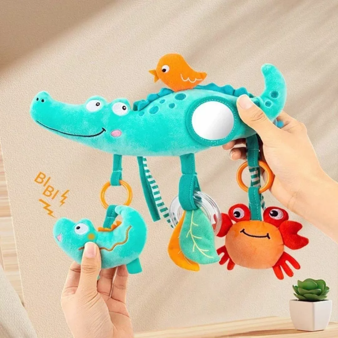 Peluche musicale bébé – Apaisante et douce pour l’endormissement – Cadeau idéal naissance – Image 2