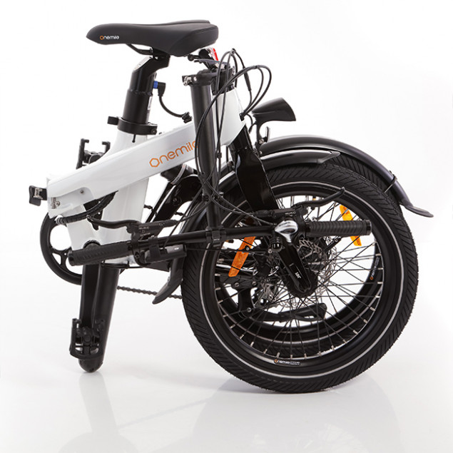 Vélo Électrique Pliant Onemile Nomad Champagne – Image 2