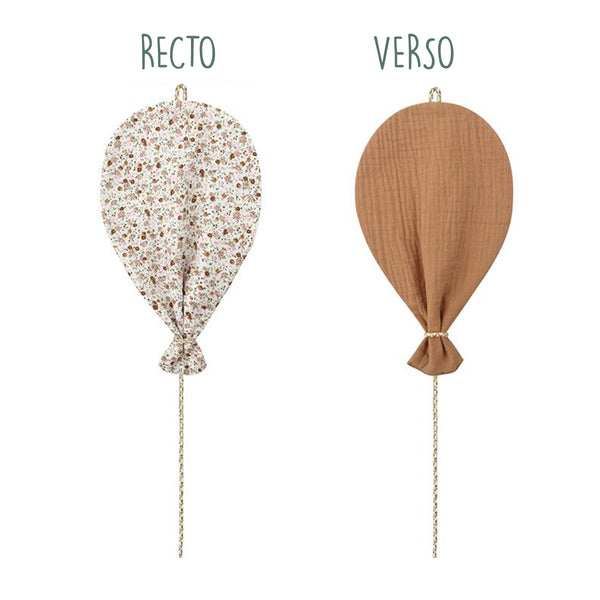 Suspension chambre bébé ballon en tissu – Vintage – Image 5