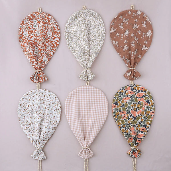Suspension chambre bébé ballon en tissu – Vintage – Image 4