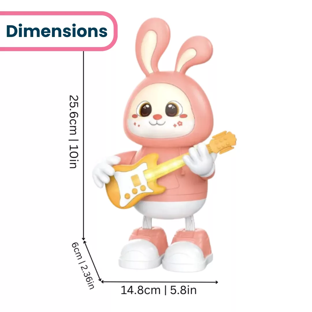 Lapin Guitariste Lumineux – Image 2