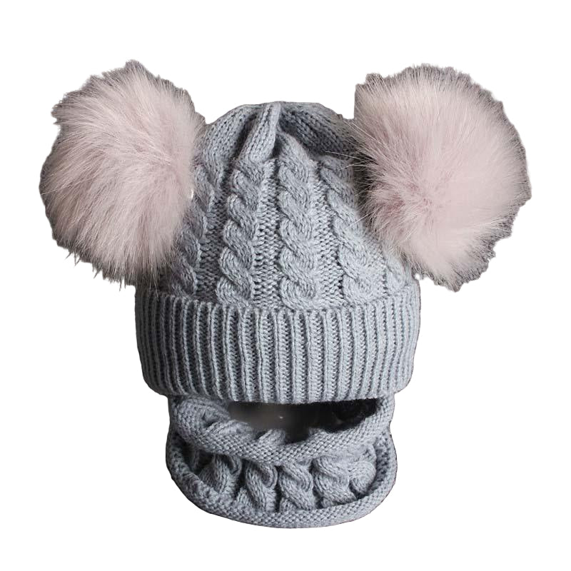 Ensemble Bonnet Echarpe Bébé – Image 4