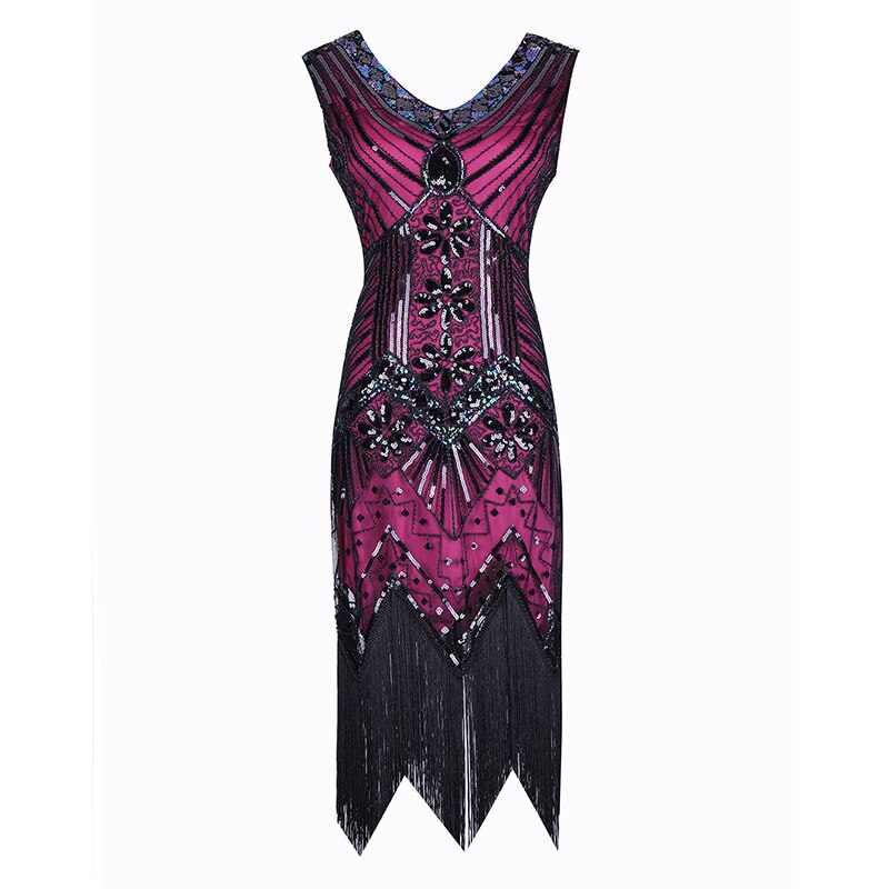 Robe Gatsby pour mariage en violet